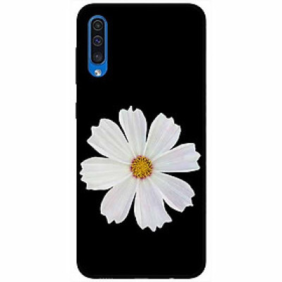Ốp lưng dành cho Samsung A30s mẫu Cúc Trắng Đen