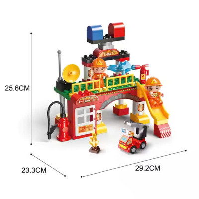 FEELO - 42003 - Lắp Ráp Trạm Cứu Hỏa (55 Chi Tiết)