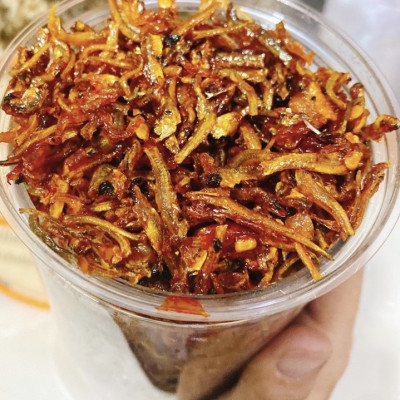 Cá Cơm Sấy Giòn Rim Mắm Ớt DTFood cực Ngon