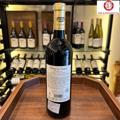 Rượu Vang Đỏ Pháp Chateau Les Vergnes
