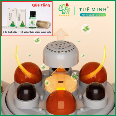 Đai Massage Bụng Hỗ Trợ tan Mỡ Bụng, Xoa Bóp Cùng Lúc Làm Nóng, Mát Xa Cổ Vai Lưng Đùi  Megou TY-308 BH 1 Năm