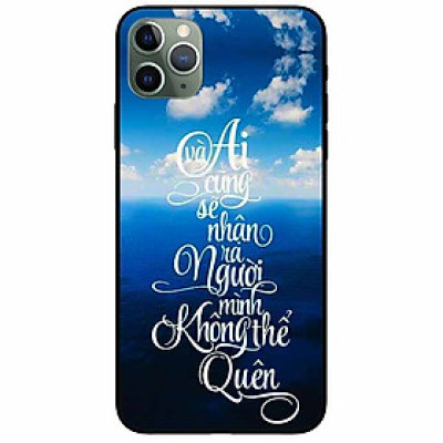 Ốp lưng in cho Iphone 11 Pro Mẫu Không Thể Quên