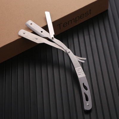 Dao Cạo Râu Cổ Điển Bằng Thép Chống Gỉ Cao Cấp - Hàng chính hãng 