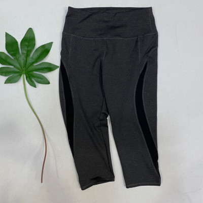 SET ĐỒ THỂ THAO NỮ GỒM ÁO THUN CỔ TRỤ VÀ QUẦN LỬNG LEGGING 9 TẤC ĐA NĂNG CAO CẤP