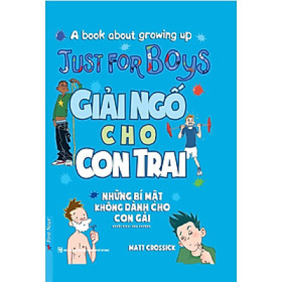 Sách - Giải Ngố Cho Con Trai (Bìa Mềm) - First News