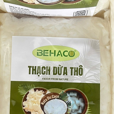 Thạch dừa thô BEHACO 12 ly, túi 1kg