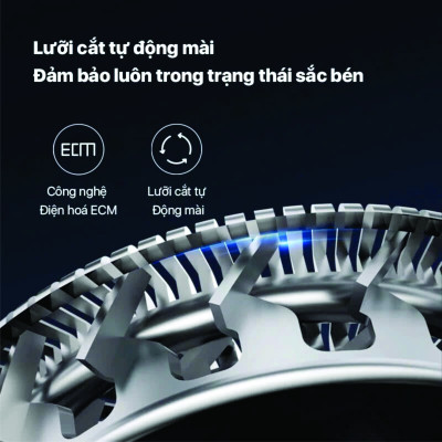 Máy cạo râu Enchen BlackStone 3 Electric Shaver 3D pin sạc siêu bền tiện lợi chính hãng
