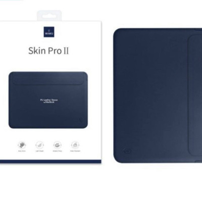 Bao Da Wiwu Skin Pro II Dành Cho Macbook Pro Chất Liệu Vải Sợi Nhỏ Chất Lượng Cao - Hàng Chính Hãng 