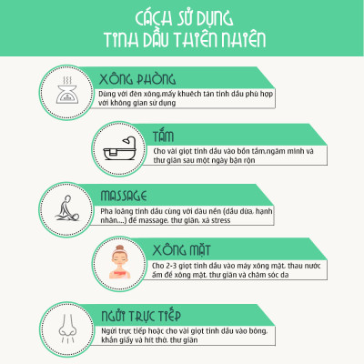 Tinh dầu Xông phòng gồm Combo 3 lọ tinh dầu cao cấp: tinh dầu Oải hương (10ml) + tinh dầu Vỏ bưởi MG (10ml) + tinh dầu Cam tươi (10ml) Vemoda