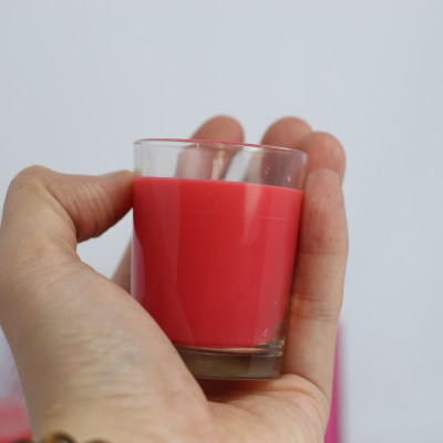 Nến Không Khói Đỏ, Nến Thắp Sáng, Đèn Cầy Ly, Chính Hãng Đến Từ Shop R2D, Làm Từ Thành Phần Tự Nhiên, Lành Tính.