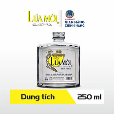 Rượu Lúa Mới HALICO nồng độ 40% chai 250ml không kèm hộp