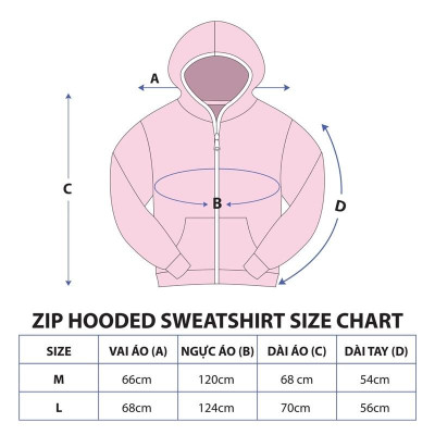 UPZ Áo Khoác Hoodie Dây Kéo In Unicorn Play Zone Chữ Bảy Màu (Trắng)