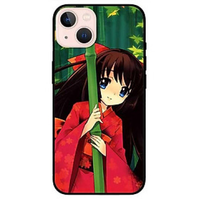 Ốp lưng dành cho Iphone 13 Mini - Iphone 13 - Iphone 13 Pro -  Iphone 13 Pro Max - Anime Cô Gái Kimono Đỏ