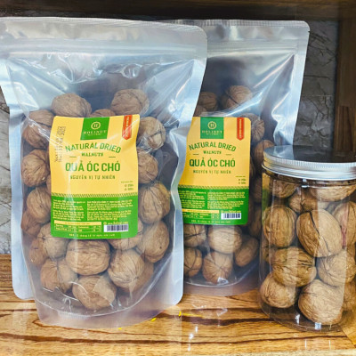 Quả Óc Chó Đỏ Mỹ Nguyên Vỏ Chuẩn Hàng Nhập Khẩu, Date mớ, Tặng dụng cụ tách vỏ.