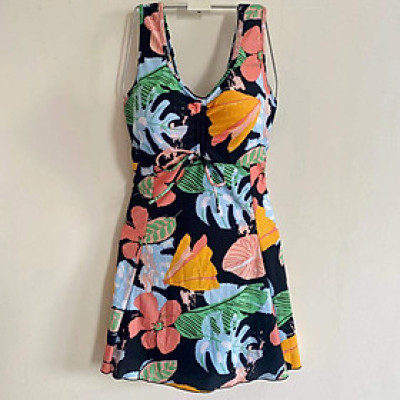 Váy Tắm Nữ Liền Size 60-85Kg Che Khuyết Điểm Giảm Béo