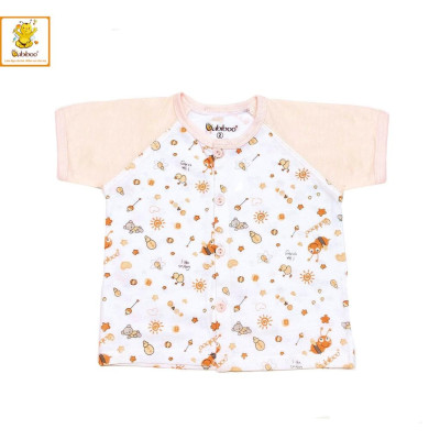 Sơ sinh - Áo in hình thú tay ngắn BABIBOO - BB61