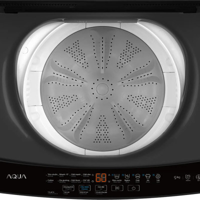 Máy giặt Aqua 9 kg (KHÔNG INVERTER) AWM9-316K(B) - HÀNG CHÍNH HÃNG - CHỈ GIAO HCM
