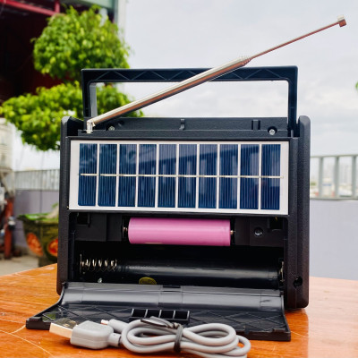 Đài radio 310BT Chất Lượng Tốt Am/Fm/Sw Đa Chức Năng Radio Với USB/Khe Cắm SD -kết nôi Bluetooth -tích hợp pin sạc-Hàng Chính Hãng