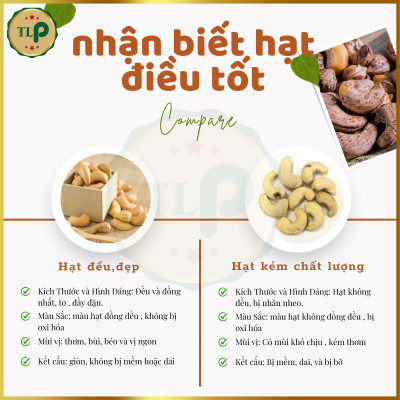 HẠT ĐIỀU RANG MUỐI TÂN LỘC PHÁT - HỘP 450G