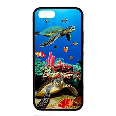 Ốp lưng cho điện thoại Iphone 5 biển và cá  (2) - Hàng chính hãng