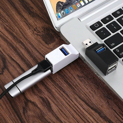 Hub chia 1 ra 3 cổng USB - Giao Màu Ngẫu Nhiên - Hàng nhập khẩu