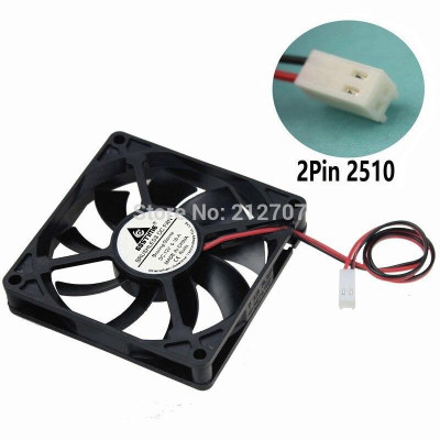 【 Ready stock 】1pcs Gdstime DC 12V 2510-2Pin 8cm 80mm 8015 80*80*15mm Brushless Cooling Fan