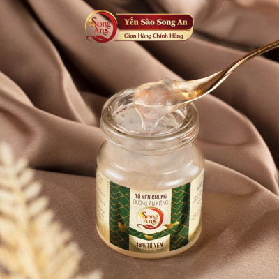 Tổ yến chưng đường ăn kiêng ISOMAL Song An Food hũ 70ml giảm cân bổ sung dưỡng chất