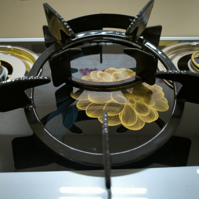 Bếp gas đôi mặt kính AIRPORT APB 678 Hàng chính hãng