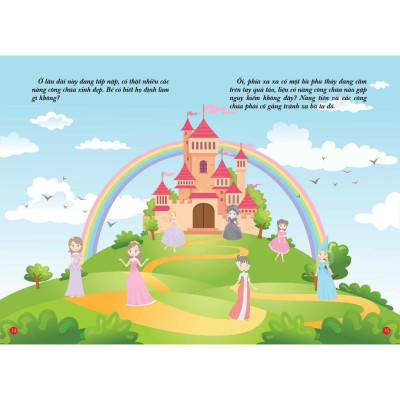 Sách - Bóc Dán Hình Thông Minh - Công Chúa Nhỏ - Little Princess - Tập 2 - Việt Thư