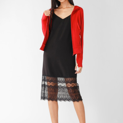 Áo khoác nữ slim 4 túi dây kéo 4044