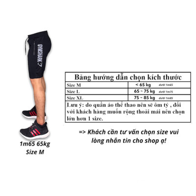 Quần short nam tập gym DO GYM SHOP form body đẹp, thun lạnh thoáng mát