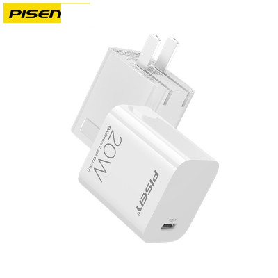 Bộ sạc nhanh Pi QUICK TS-C140 chân gập TypeC to L 20W hỗ trợ PD3.0 / FCP / QC4 Kai Nguyễn ( hàng chính hãng)