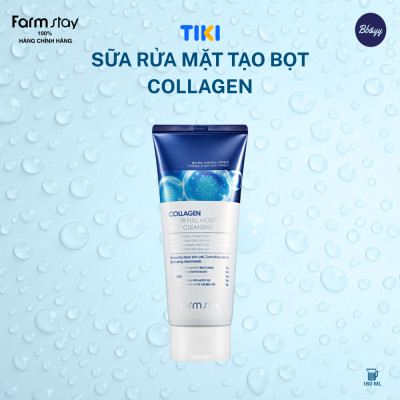 Sữa Rửa Mặt Tạo Bọt Collagen _ Collagen Water Full Moist Deep Cleansing Foam