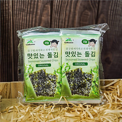 Combo 3 lốc tảo biển Godbawee mini type (24 gói)