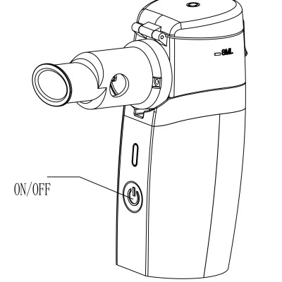 Máy xông mũi họng siêu âm cầm tay MAXVI