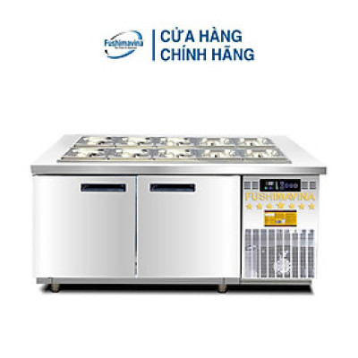 [CỬA HÀNG CHÍNH HÃNG] Bàn Salad 1m5 Cánh Inox