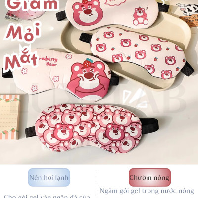 Miếng bịt mắt ngủ - Có gel làm mát