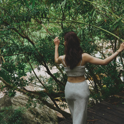 Váy Suông Linen Lanh SKI047 thời trang thiết kế Hity