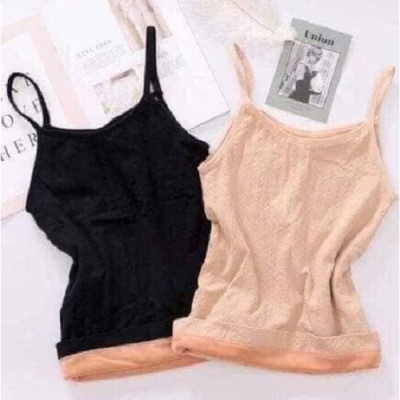 Áo 2 Dây GÂN TĂM Giữ Nhiệt Lót Lông  Ấm Dành Cho Nữ