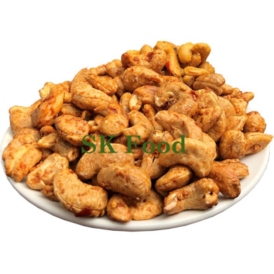 COMBO 4 HŨ HẠT ĐIỀU RANG TỎI ỚT HIỆU SKFOOD- MỖI HŨ 200g