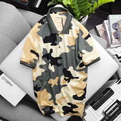 Áo thun polo camo Scotch & Soda