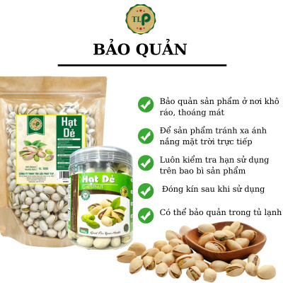 1KG - COMBO 2 HŨ HẠT DẺ CƯỜI CAO CẤP TÂN LỘC PHÁT