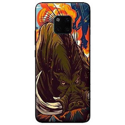 Ốp in cho Huawei Mate 20 Pro Lợn Rừng - Hàng chính hãng