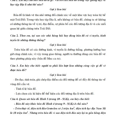 Sách Bồi Dưỡng Học Sinh Giỏi Địa Lí 6 (Biên Soạn Theo Chương Trình Mới) _KV