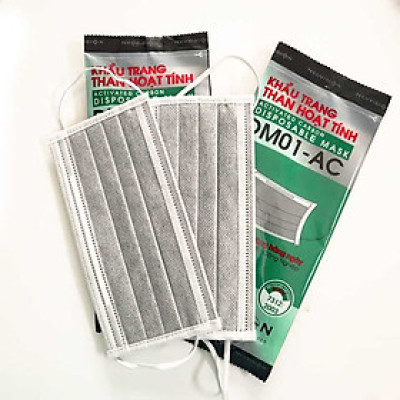 Khẩu trang y tế than hoạt tính DM01 AC Neomask ( 1 cái )