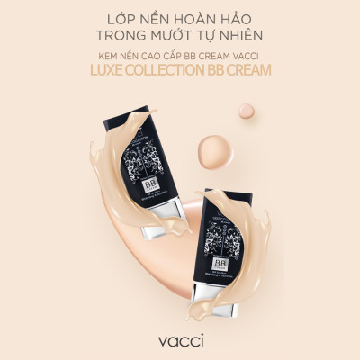 Kem BB VACCI - Che Khuyết Điểm - Lớp Nền Hoàn Chỉnh - Nâng Tone Da SPF36+PA++