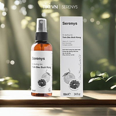 Nước xịt kích thích mọc tóc tinh dầu bưởi rừng Serenys 100ml kích thích tóc mọc dài nhanh trong 2 tuần 