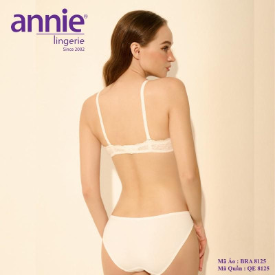 Bộ đồ lót Nữ Annie 8125 Đồng Bộ Chất Liệu Cao Cấp, Thấm Hút, Thoáng Khí Và Đàn Hồi Cực Tốt