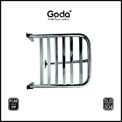 [CHÍNH HÃNG] Ghế gắn tường gấp gọn chống trượt inox 304 Goda - Bảo hành 36 tháng