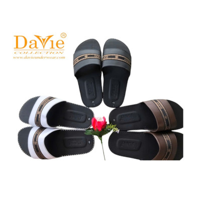 Dép Dvsd01 Chất Liệu Da, Đế Cao Su Bền Đẹp Chất Lượng Cao